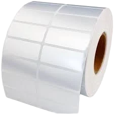 PET Silver Label 4 × 3 cm